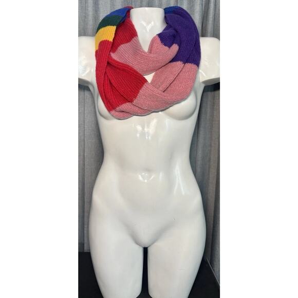 Cozy Maker Soft Scarf Collection Rainbow Colorful NWT - Picture 8 of 11